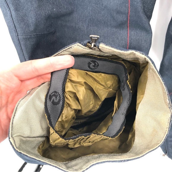 ROSSIGNOL Ski Snowboard Pants Men L Gore-Tex Blue Winter Snow Outdoor Snow Pants - Picture 9 of 14